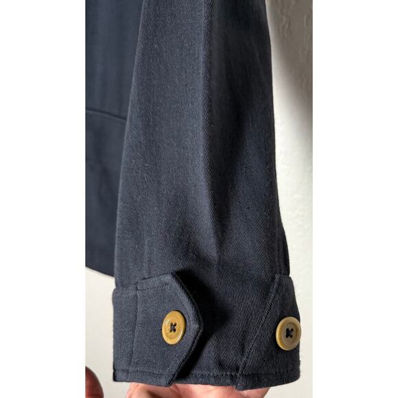 Parallel X League Mens Gunner Cotton Military Jacket Epaulettes Patch Pockets XL - Picture 6 of 13